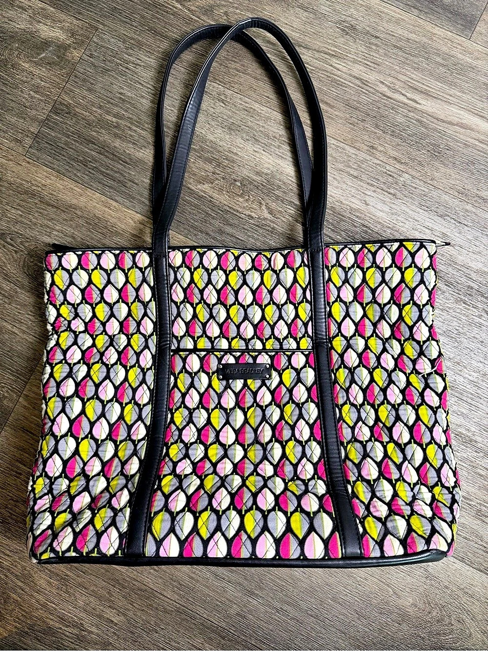 Vera Bradley Printed Zip Tote “MOON DROPS”